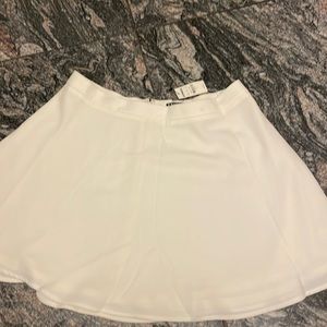 Express white skirt 12
